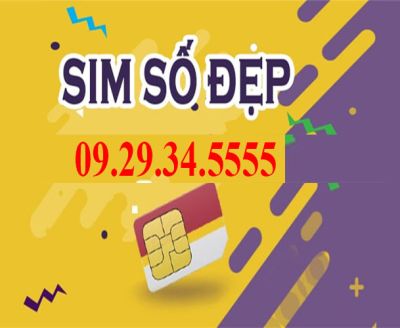  Cần bán SIM chính chủ 0929345555